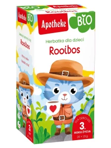 HERBATKA DLA DZIECI - ROOIBOS EKOLOGICZNA - SASZETKI (20 x 1,5g.) - APOTHEKE