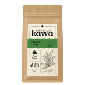 KAWA Z NASION KONOPI EKOLOGICZNA 200 g. - DARY NATURY