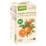 HERBATKA ROKITNIKOWA Z MIĘTĄ I POMARAŃCZĄ BIO (20 x 1,8 g) 36 g - APOTHEKE