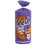 WAFLE Z SOCZEWICY PROTEINOWE O SMAKU CZEKOLADOWYM BEZGLUTENOWE BIO 130 g. - LEEV