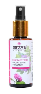 TONIK DO TWARZY RÓŻANY 100 ML. - SATTVA